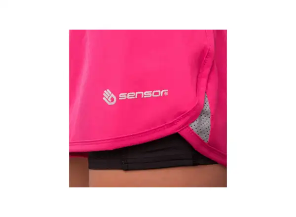 Sensor Trail women's shorts pink/black