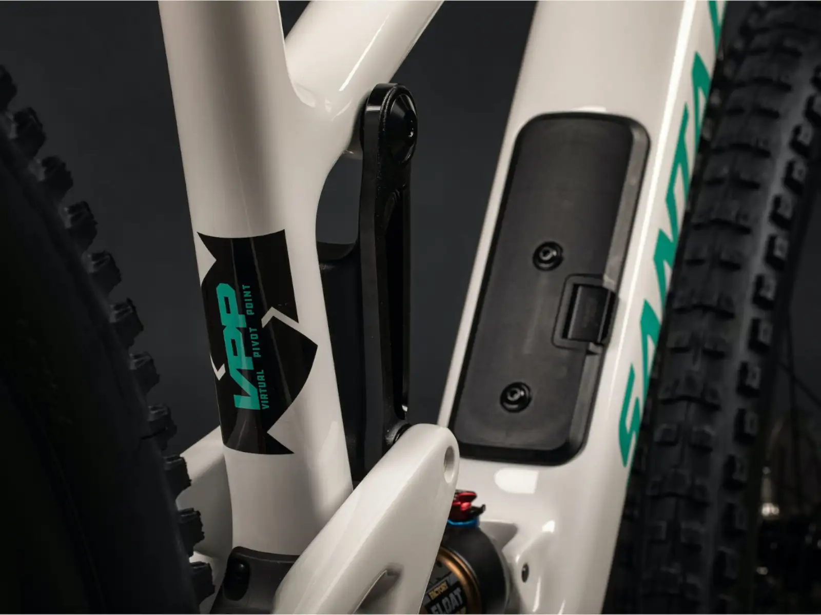 Santa Cruz Tallboy 5 C GX AXS full suspension bike Gloss White