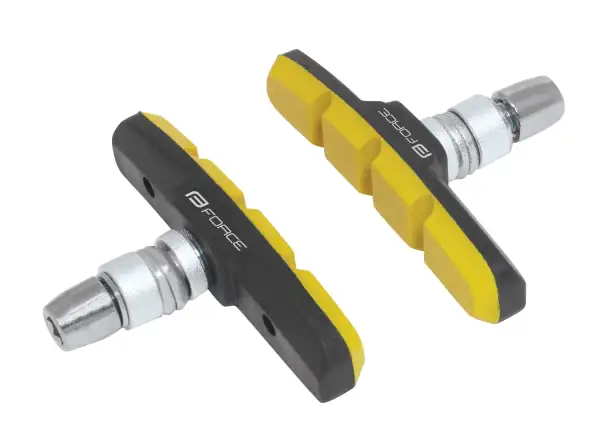 Force brake pads disposable, black-yellow