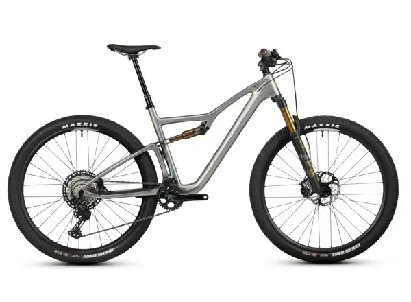 Ibis Exie US Eagle 90 full-suspension mountain bike Metal Silver
