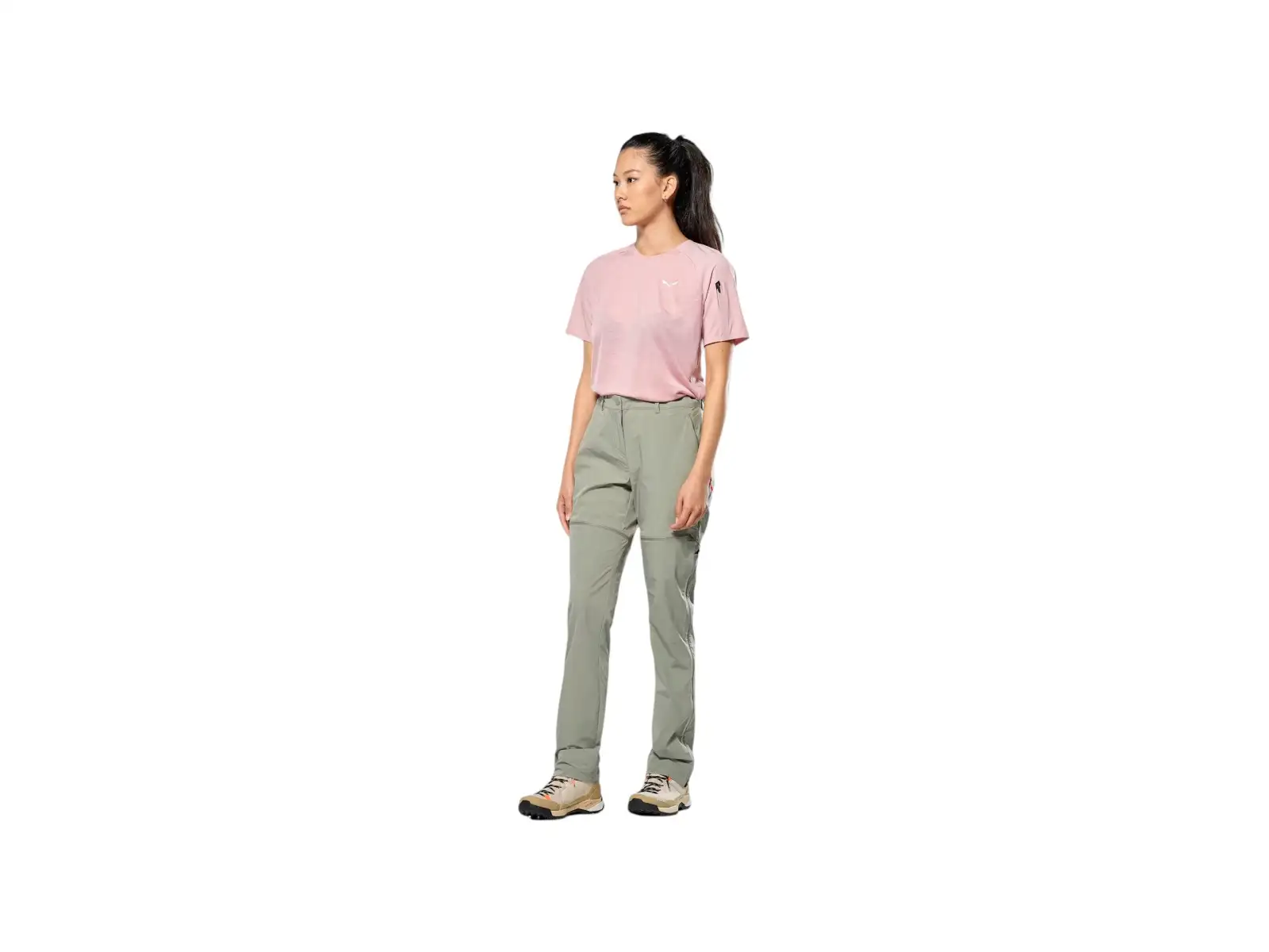 Salewa Puez Talvena Dynastretch women's 2in1 pants Shadow