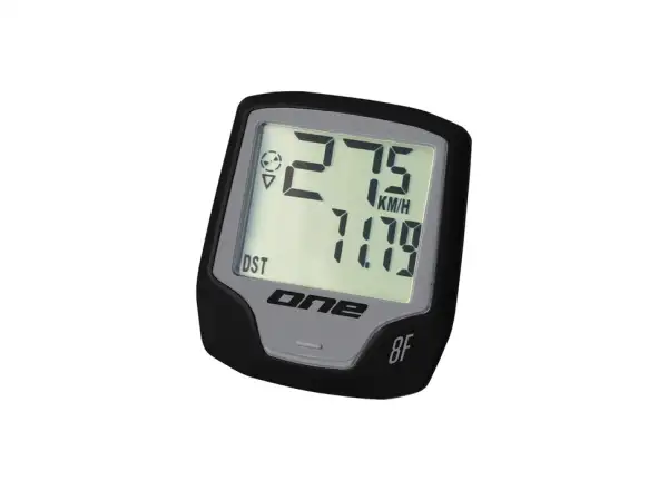One Bikeparts C.Comp 8 Wired bicycle computer black/grey