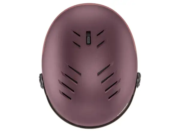 Uvex Wanted Visor ski helmet bramble/antique rose