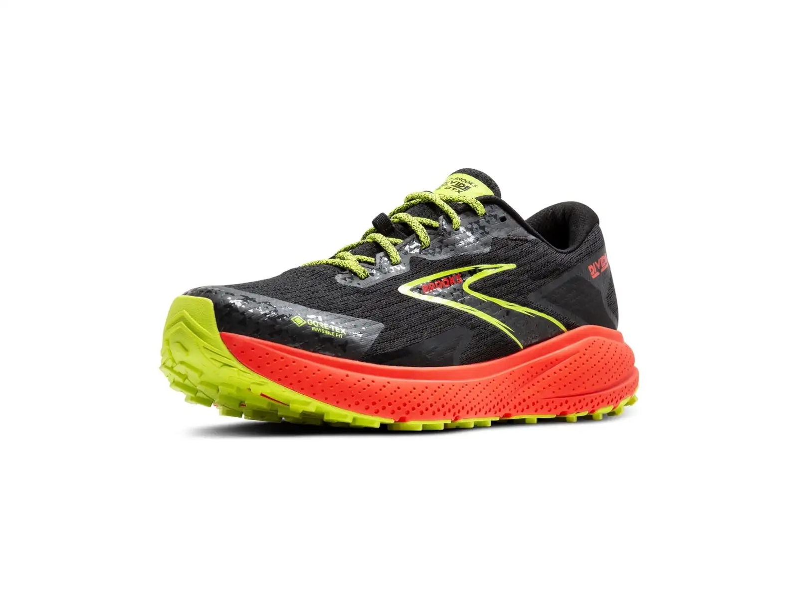 Brooks Divide 5 GTX men's running shoes red