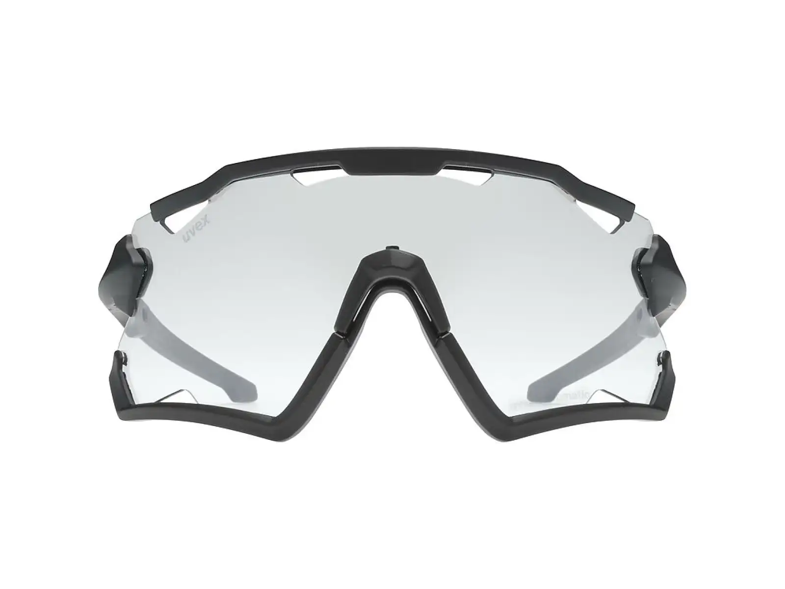 Uvex Sportstyle 228 Variomatic cycling glasses Black Mat/LTM. Silver