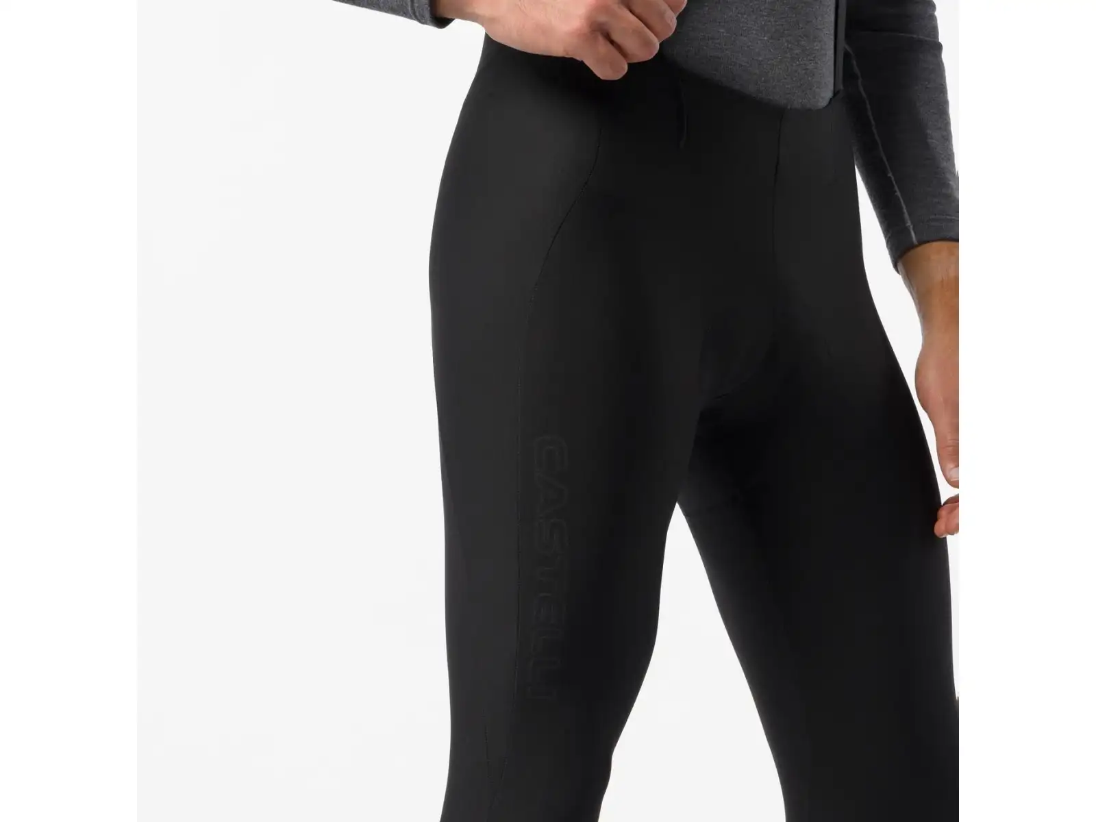 Castelli Sorpasso Pro men's bib pants with pad Black