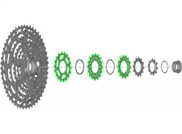 Shimano CS-M8100/M7100 Cassette Cog 18 Teeth