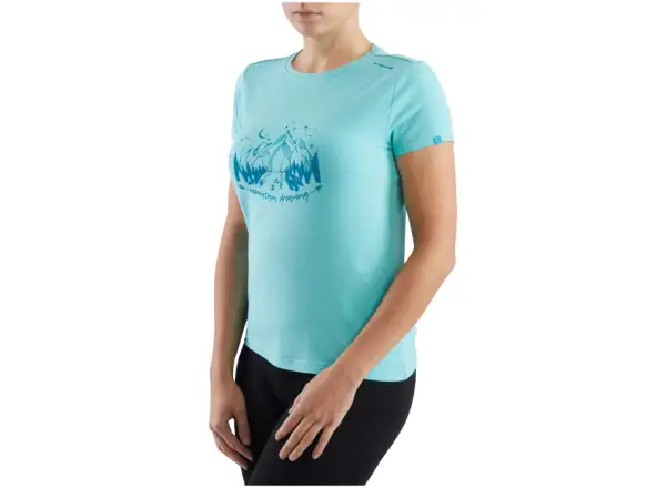 Viking Lako women's T-shirt short sleeve Blue