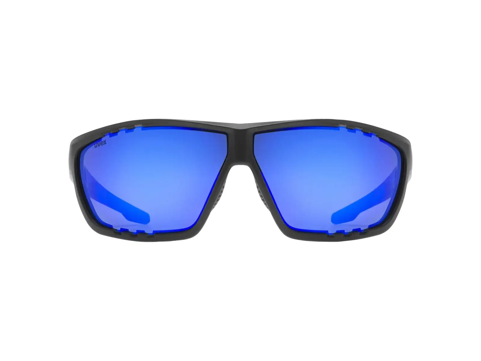 Uvex Sportstyle 706 glasses Black Mat/Mirror Blue