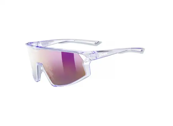 Uvex Skyryse sunglasses Clear Purple/Mirror Lavender