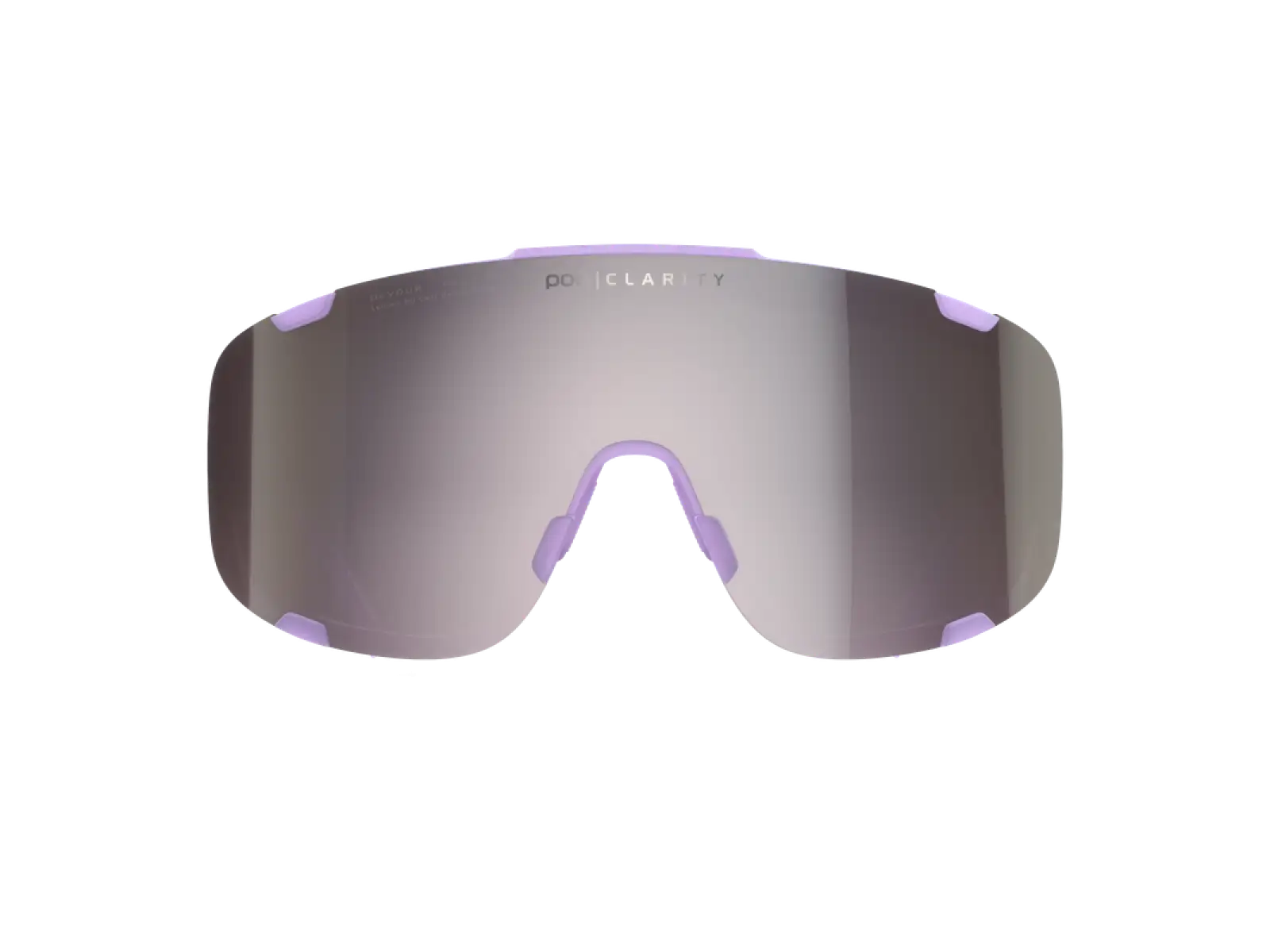 POC Devour cycling glasses Sapphire Purple Translucent/Silver Mirror