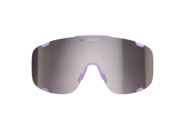 POC Devour cycling glasses Sapphire Purple Translucent/Silver Mirror