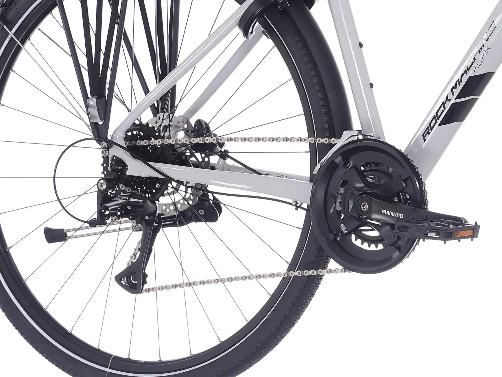 Rock Machine Rokk 40 trekking bike Gloss Limerock Grey