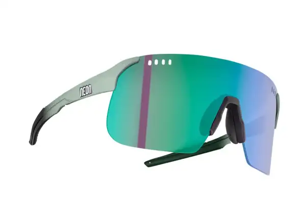 Neon Sky 2.0 Air Glasses Salvia Black Matte/Mirror Green