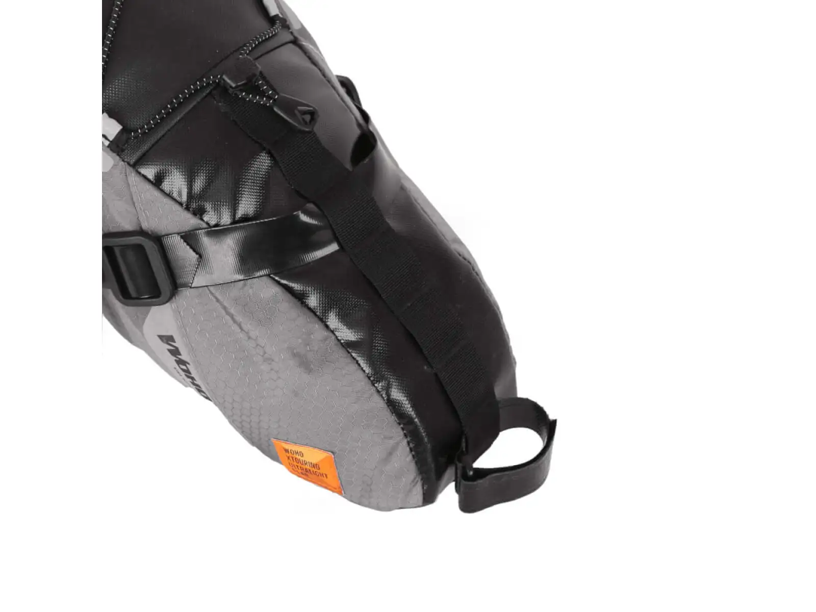 Woho X-Tourning Dry Bag saddle bag 5-7 l Honeycomb Iron gray size S