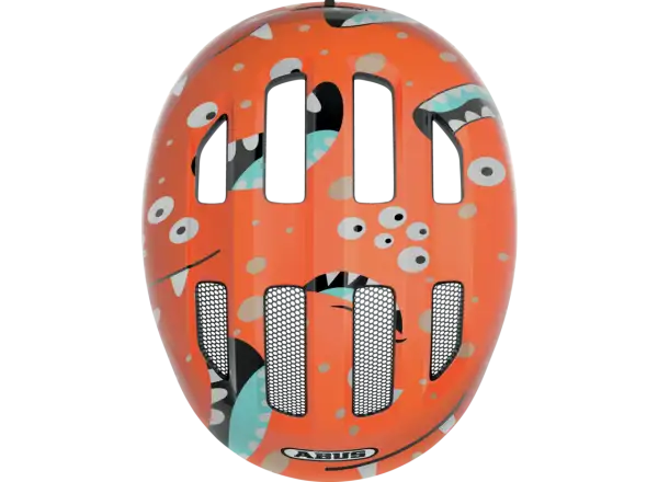 Abus Smiley 3.0 children's helmet Orange Monster