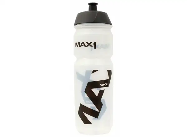 Max1 Stylo bottle 850 ml transparent black