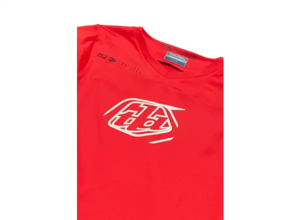 Troy Lee Desings Skyline Chill Iconic men's jersey long sleeve Fiery Red