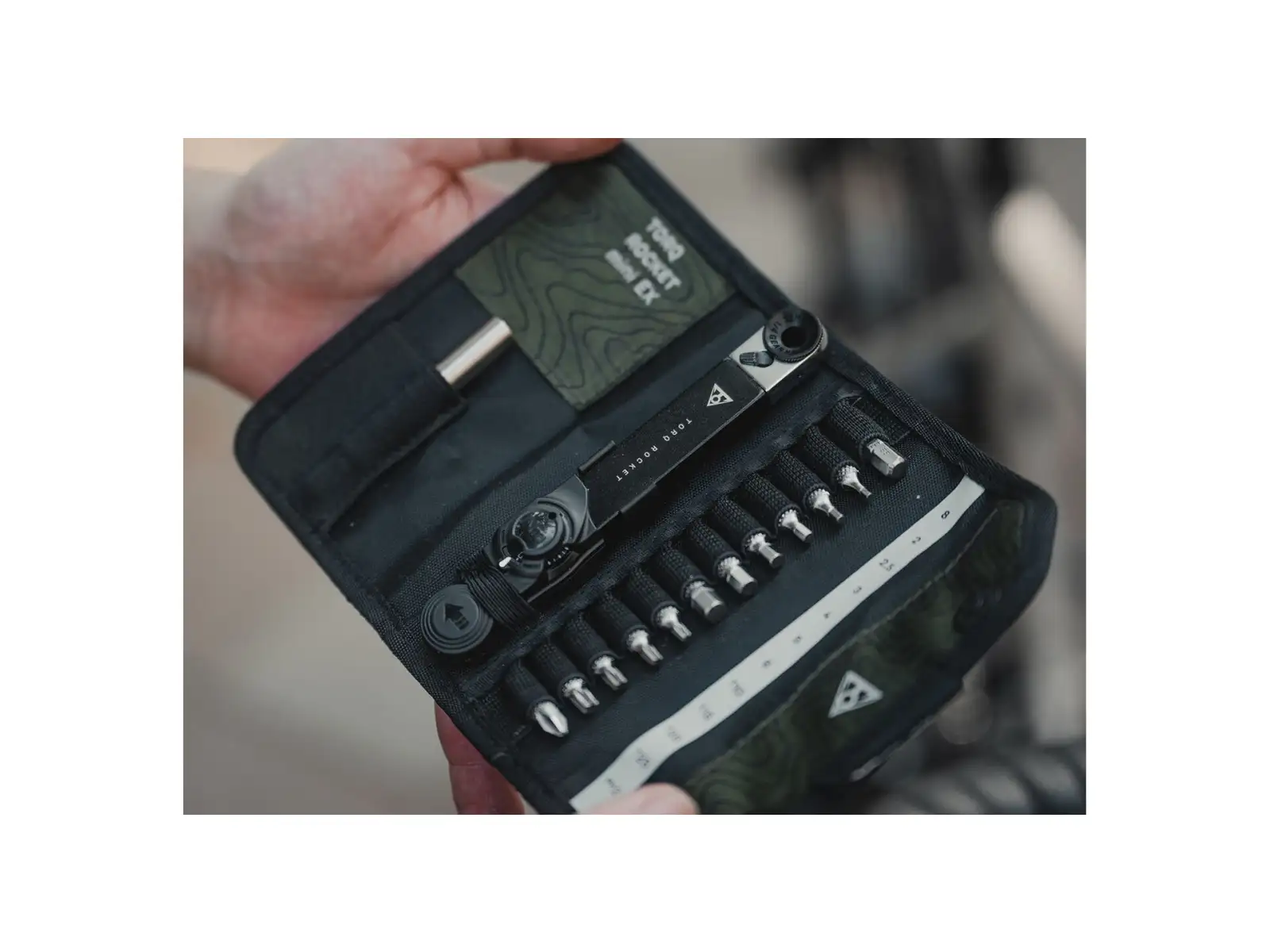 Topeak Torq Rocket mini EX tool set with ratchet