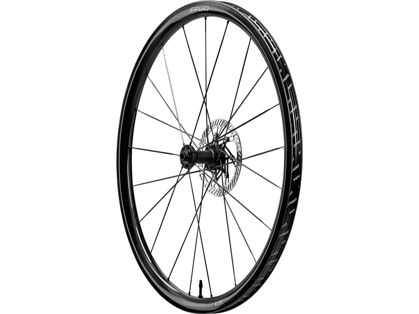 FFWD RAW CS 33 road wheelset Glossy Black