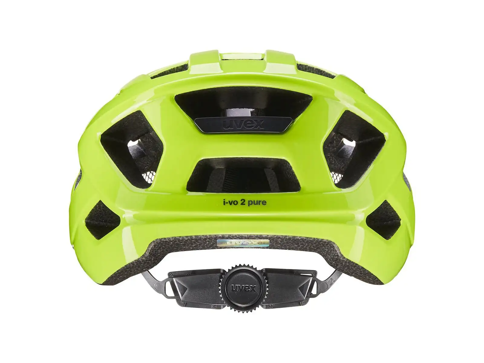 Uvex I-vo 2 helmet Pure Neon Yellow