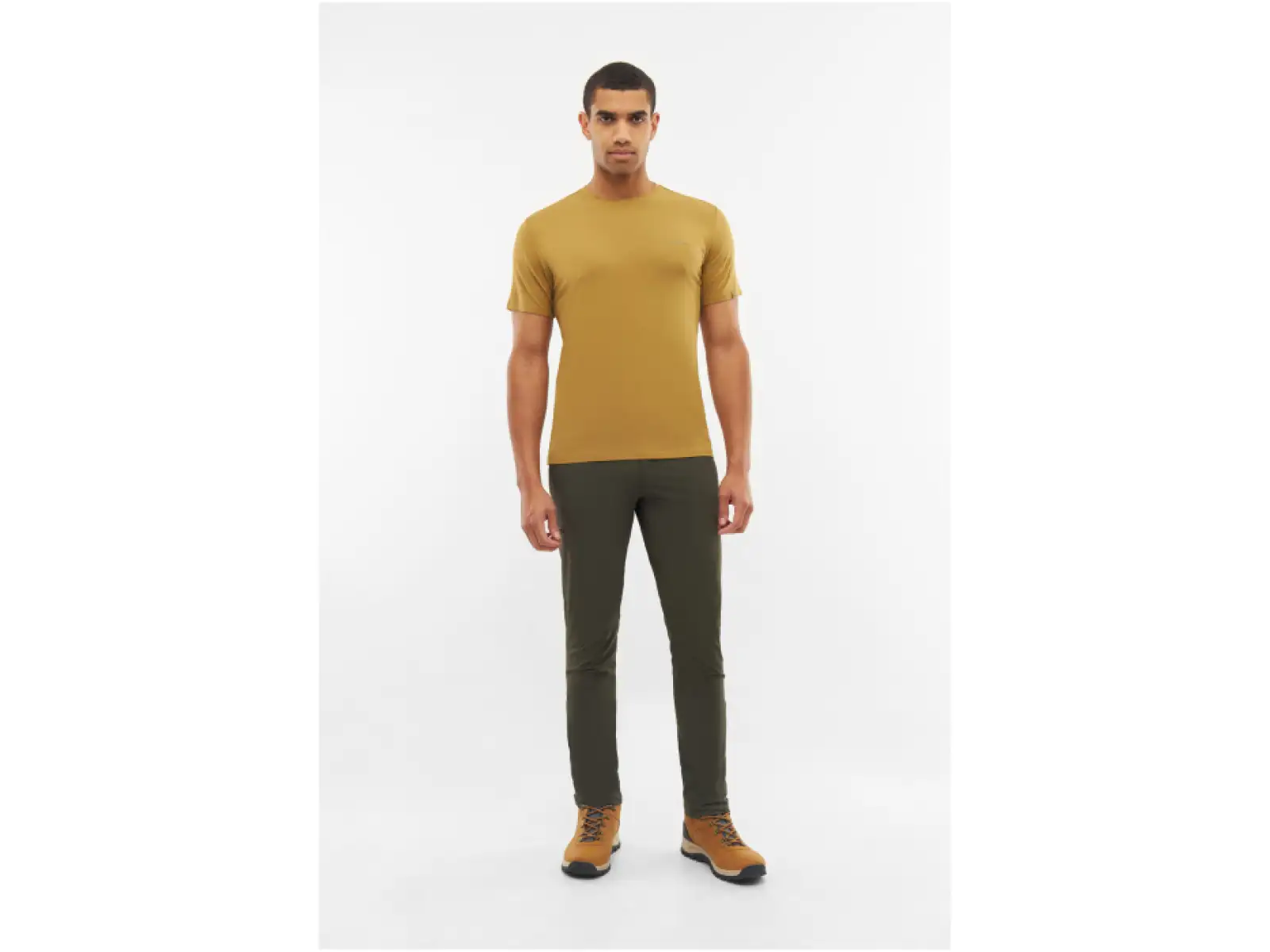 Viking Harvi men's T-shirt short sleeve Light Brown