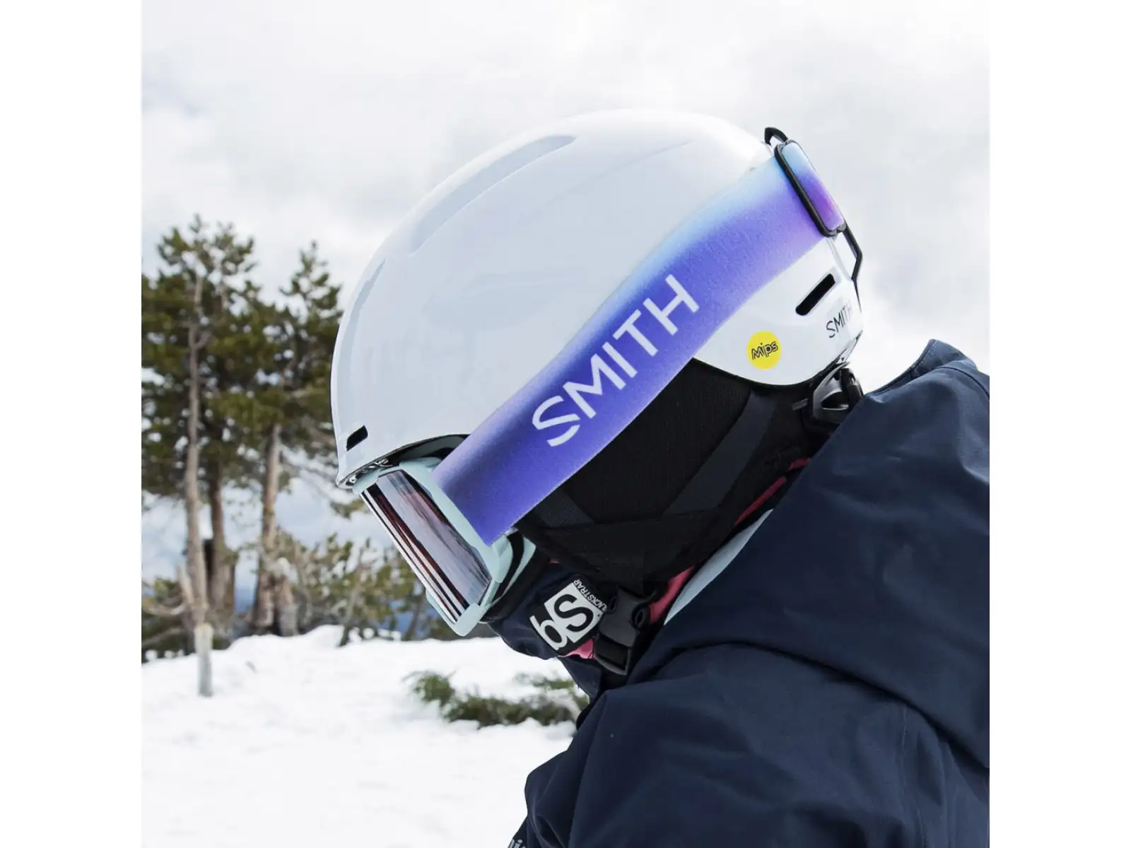 Smith Glide Jr. MIPS ski helmet White
