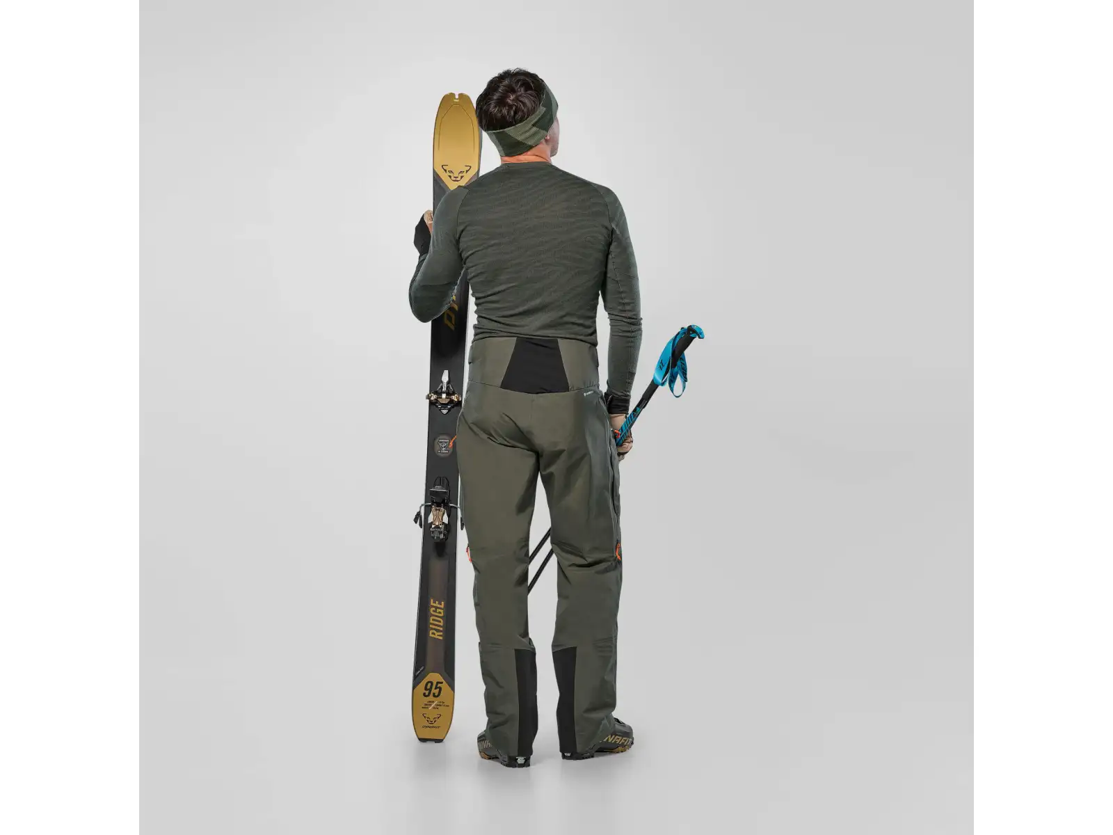 Salewa Sella 3L Powertex men's pants Dark Olive