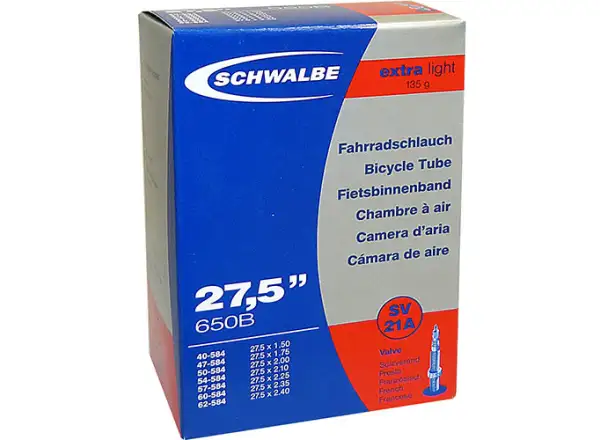 Schwalbe Extra Light 27.5x1.50-2.40" MTB inner tube (Nr.21A)