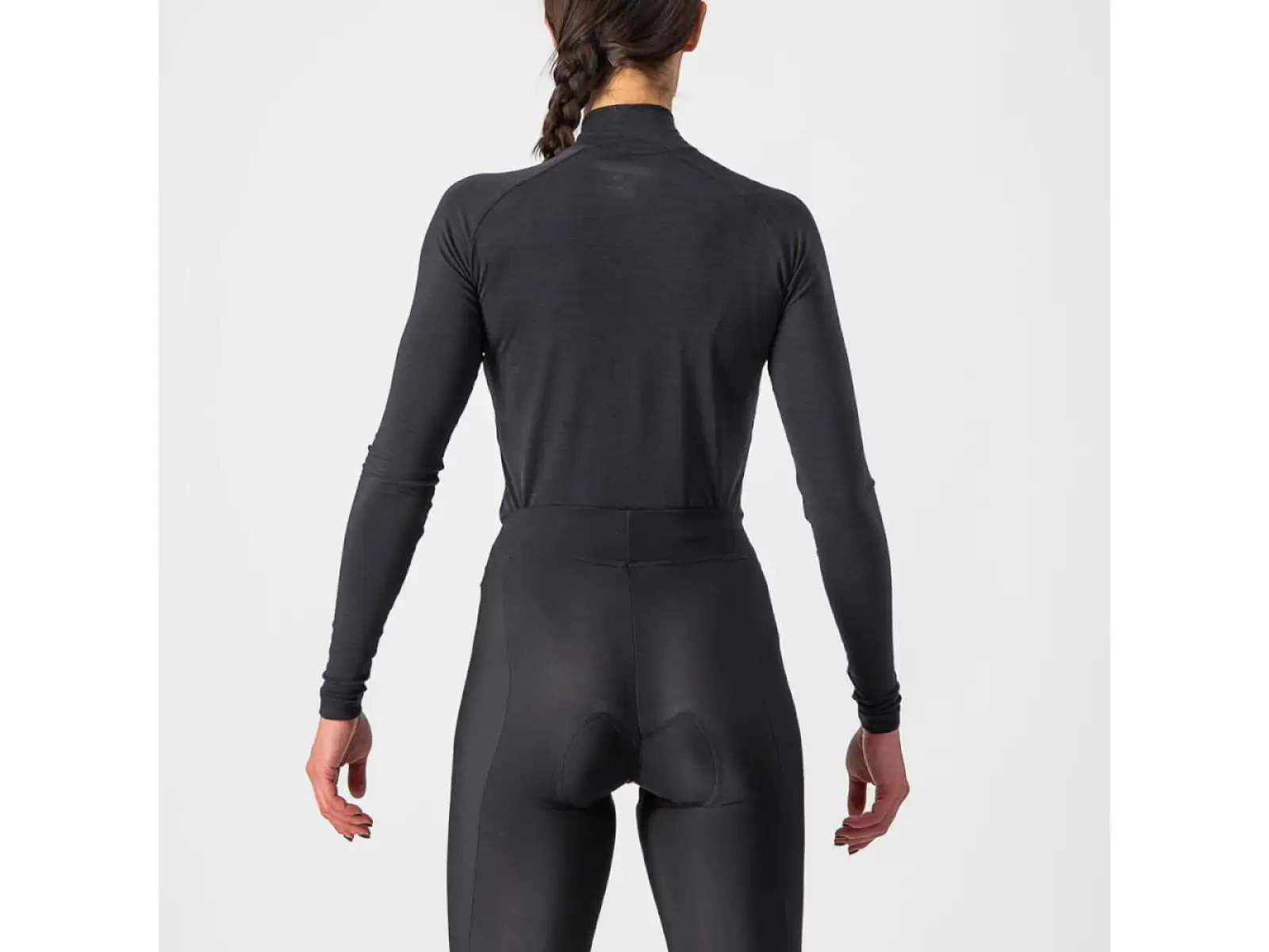 Castelli Bandito Wool Baselayer women's shirt long sleeve black