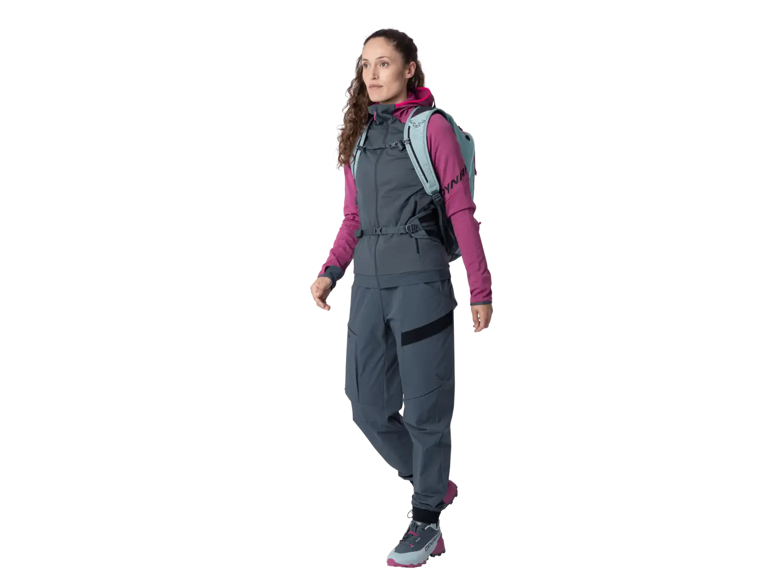 Dynafit Transalpe 22 women's backpack Cloud Blue/Cinder