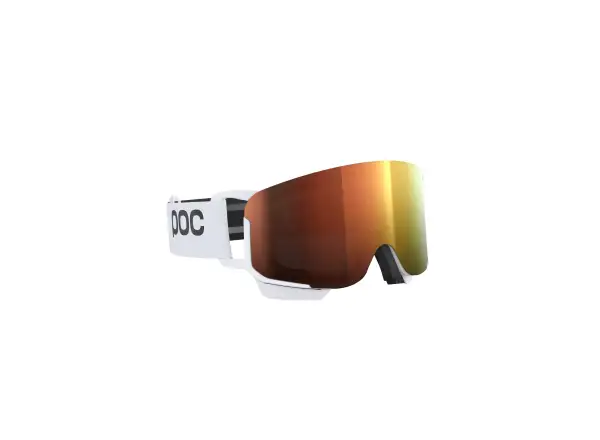 POC Nexal Mid ski goggles Hydrogen White/Partly Sunny Orange