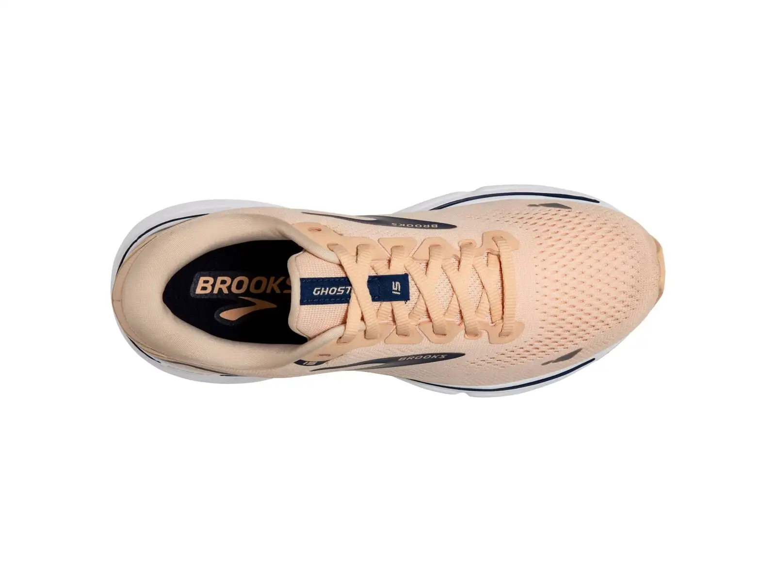 Brooks Ghost 15 women's running shoes orange