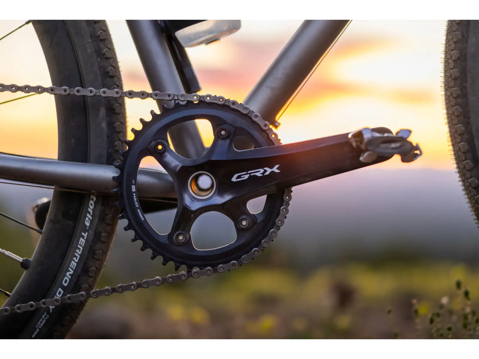 Shimano GRX FC-RX820-1 1x12sp. Crankset 42 Teeth