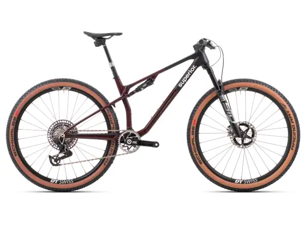 Superior XF 9.9 Team mountain bike Gloss Red Carbon / Black