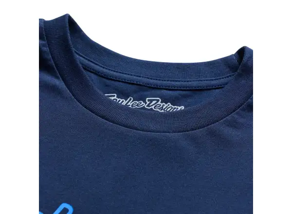 Troy Lee Designs men's T-shirt Navy/Aero Blue