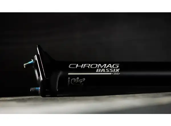 Chromag Bassix seatpost 31.6x300 mm black