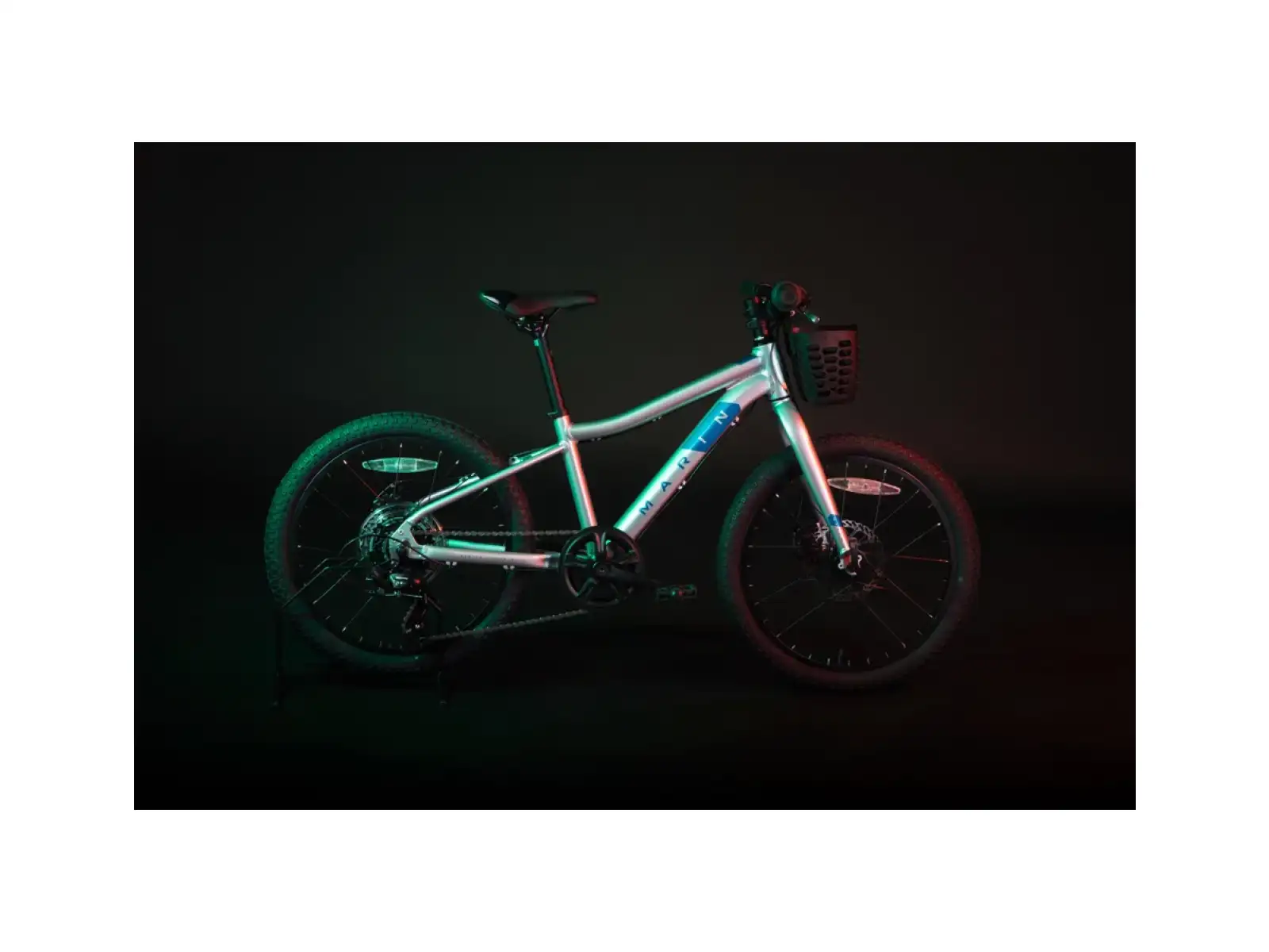 Force kids handlebar basket black