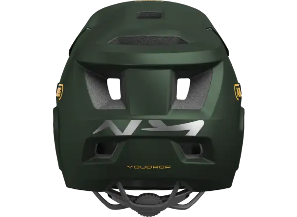 Abus YouDrop FF kids helmet Moss Green