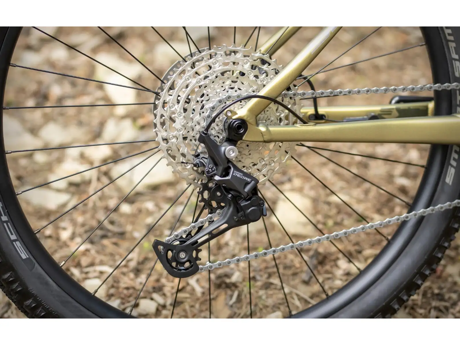 Superior eXP 8089 mountain e-bike Matte Olive Metallic/Chrome Silver