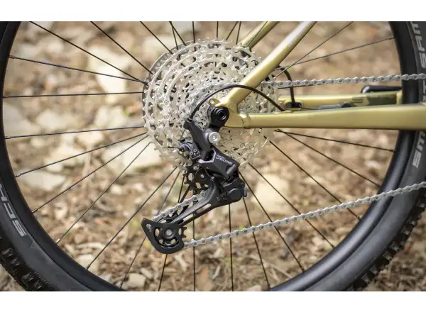 Superior eXP 8089 mountain e-bike Matte Olive Metallic/Chrome Silver