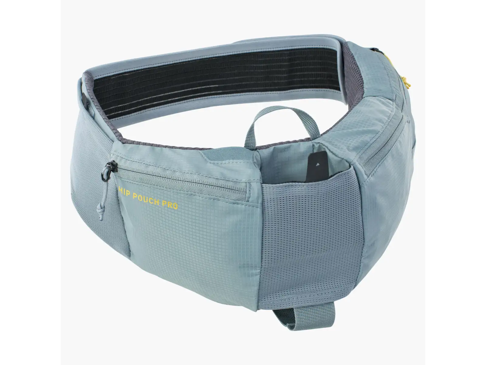 Evoc Hip Pouch Pro waist bag 1 l Steel + bottle 0.55 l