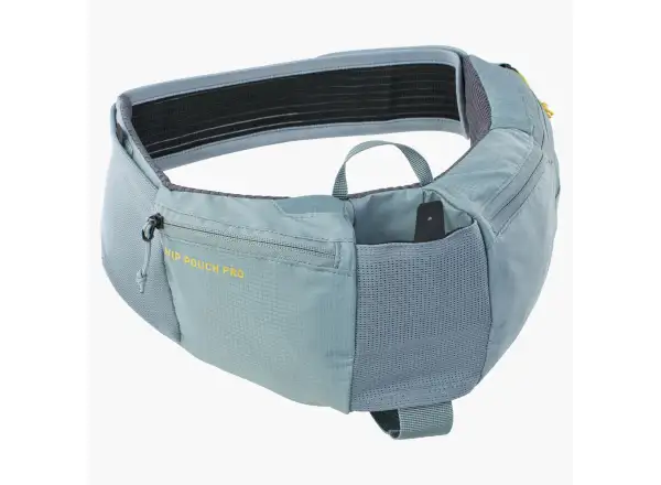Evoc Hip Pouch Pro waist bag 1 l Steel + bottle 0.55 l