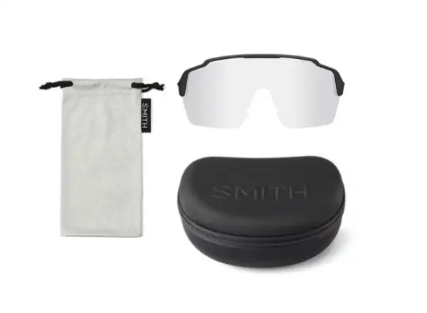 Smith Shift Split Mag cycling glasses Matte bone/ChromaPop Gold Mirror