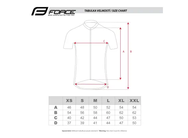 Force Art Lady women's jersey short sleeve dark blue/red