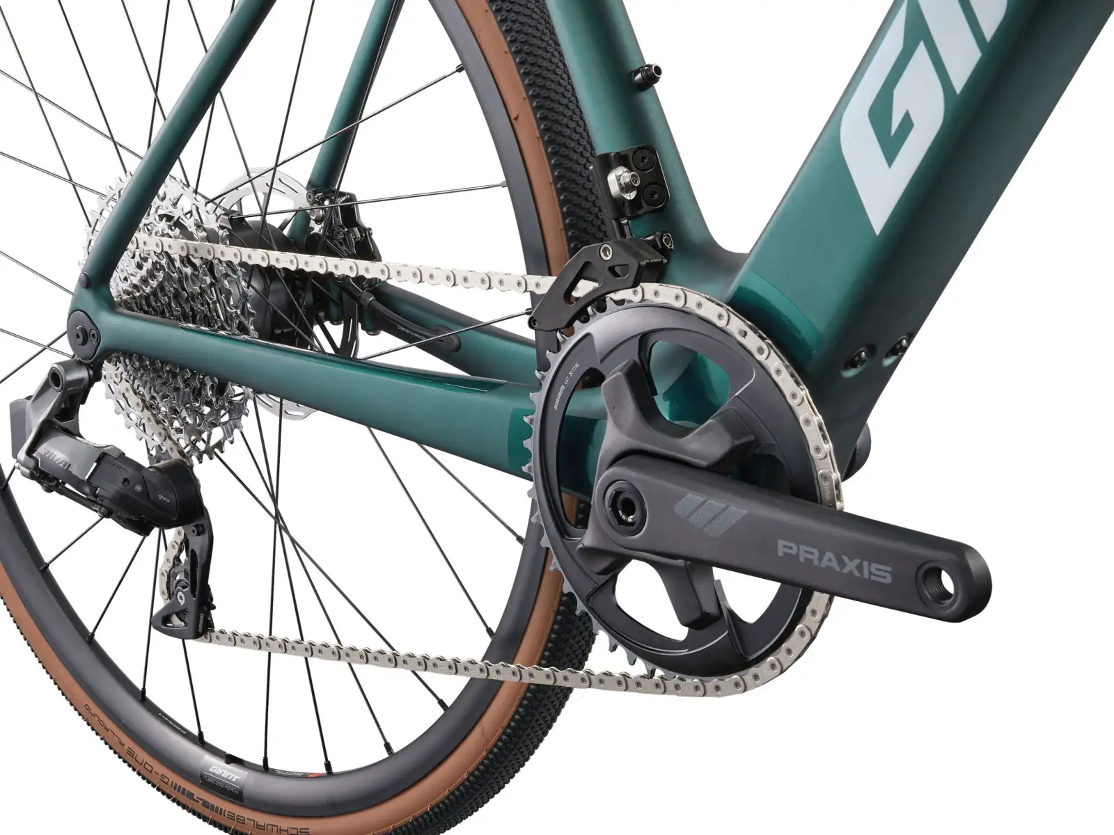 Giant Defy Advanced E+ EL AR road e-bike Kelp Forest