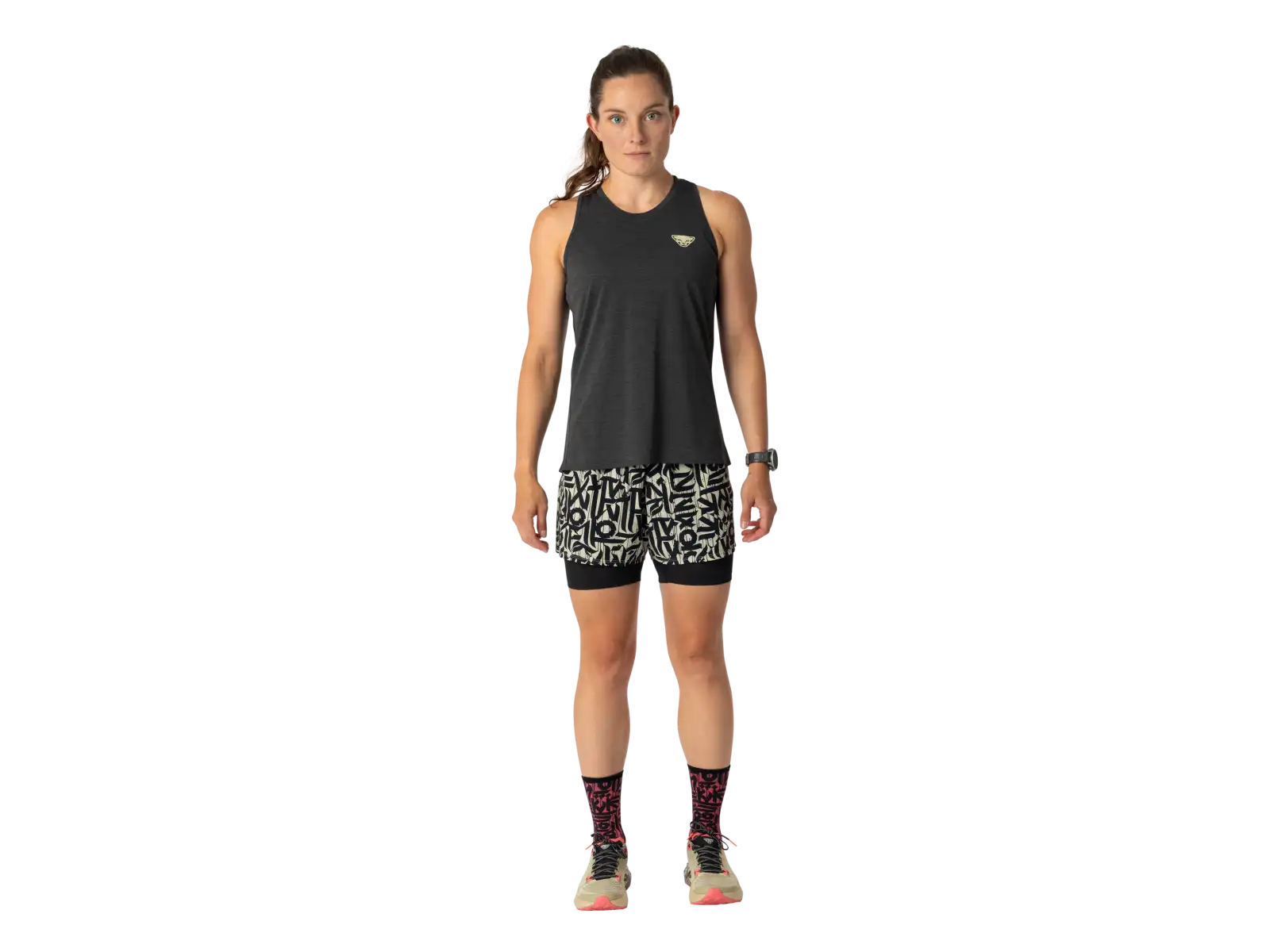 Dynafit Trail women's running sleeveless shirt Black Out