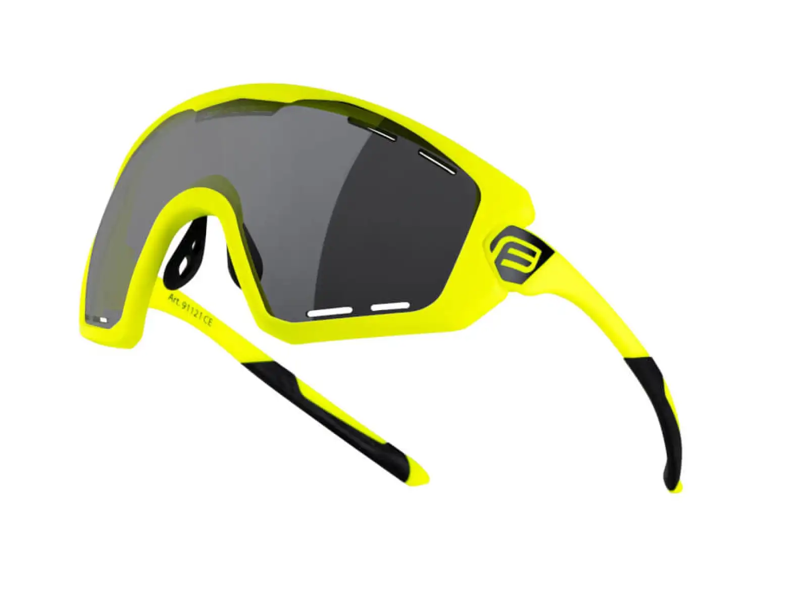Force Ombro Plus cycling glasses fluo/black laser lenses