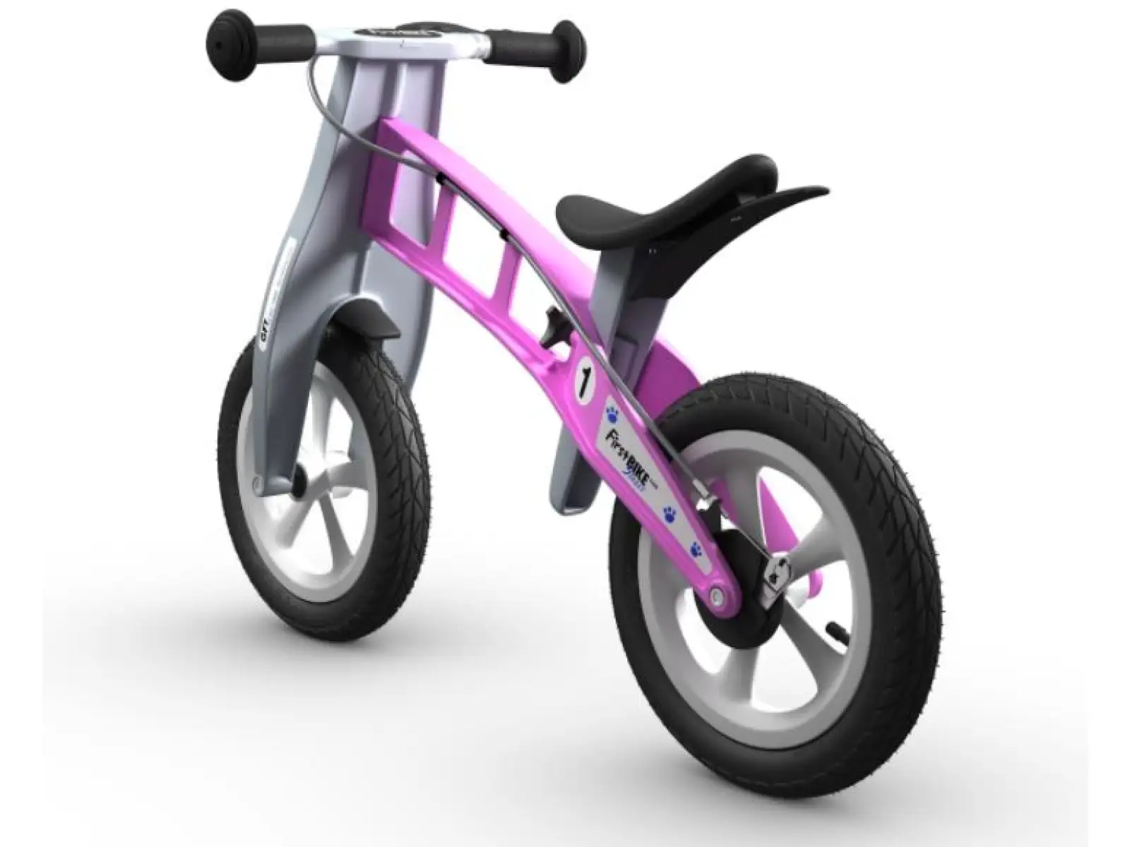 First Bike Street children's balance bike pink
