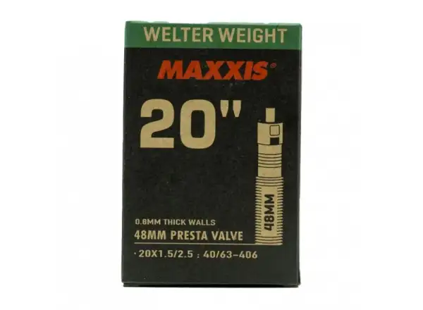 Maxxis Welter Weight 20x1.50-2.50" tube schrader valve 48 mm